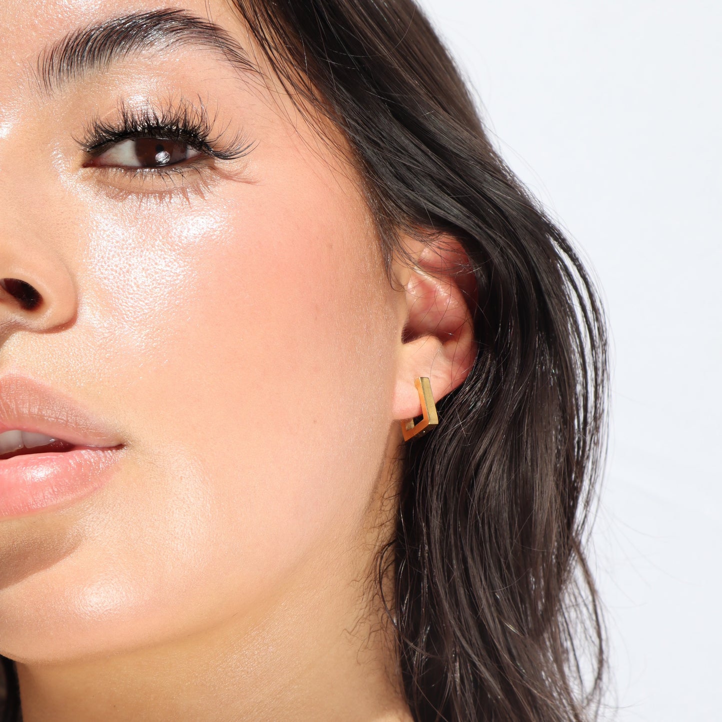 Square Hoop Earrings