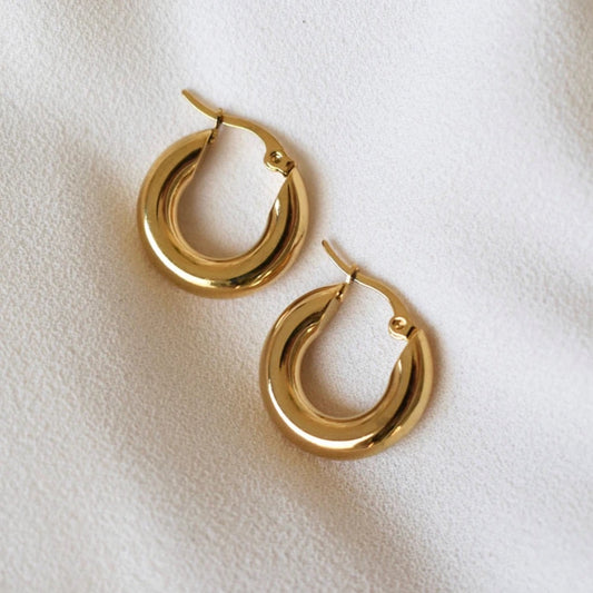 Chunky Hoop Earrings